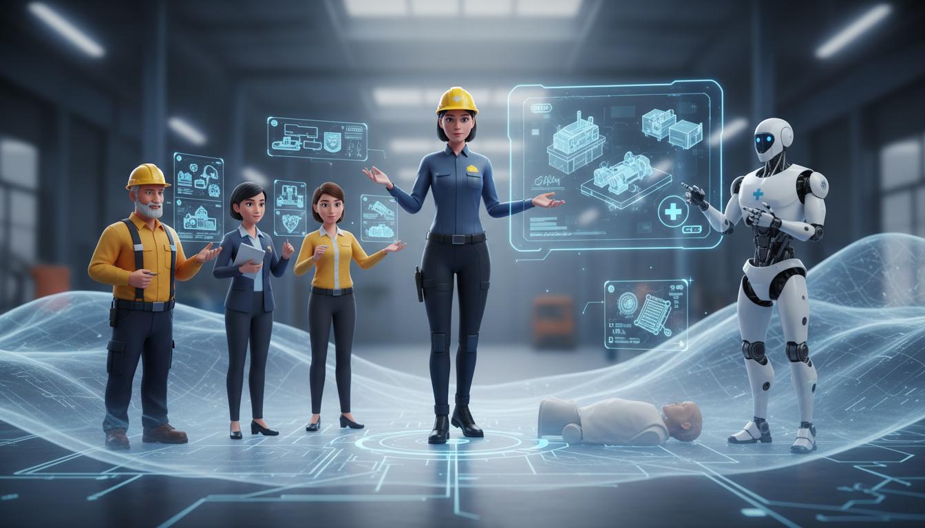 Wirtualne postacie do obsługi szkoleń BHP: praktyczne zastosowania