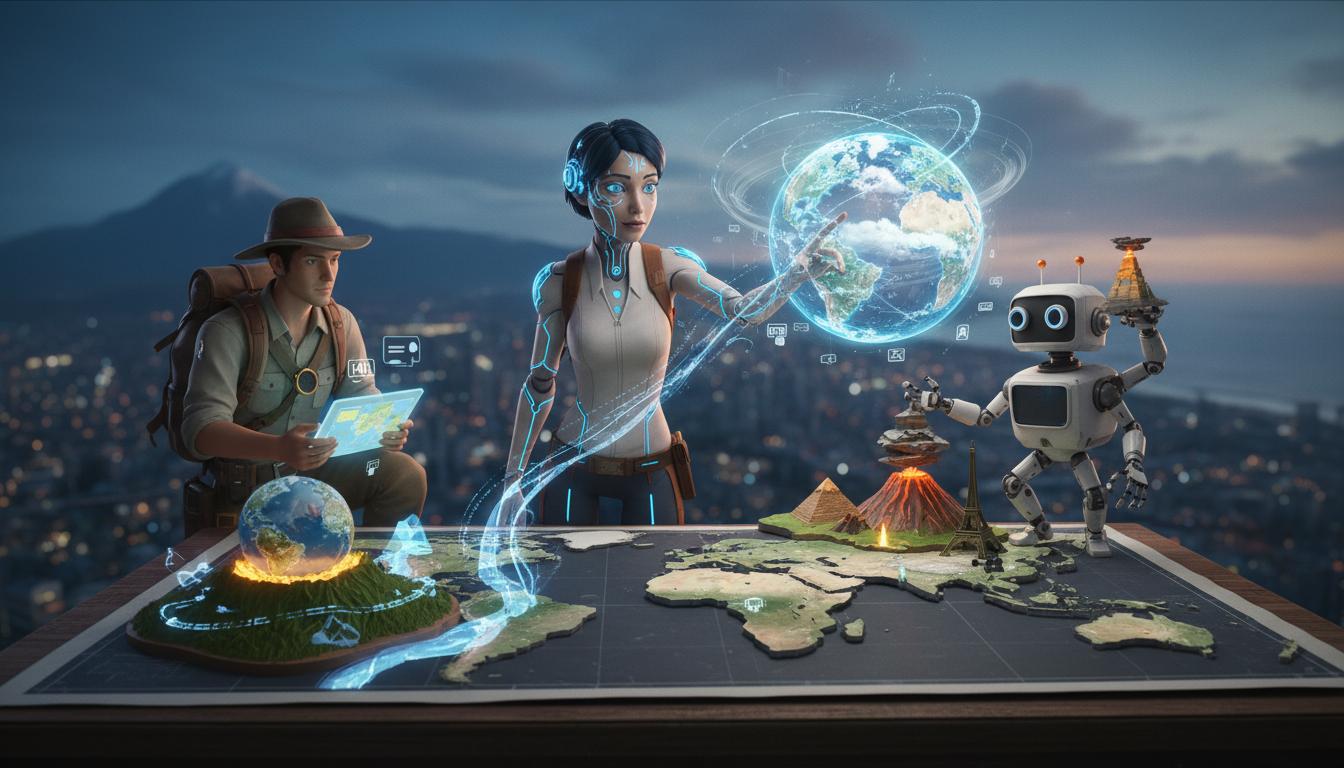 Wirtualne postacie do nauki geografii: praktyczny przewodnik