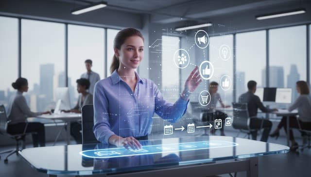 Wirtualny asystent ds. marketingu: praktyczny przewodnik po zastosowaniach