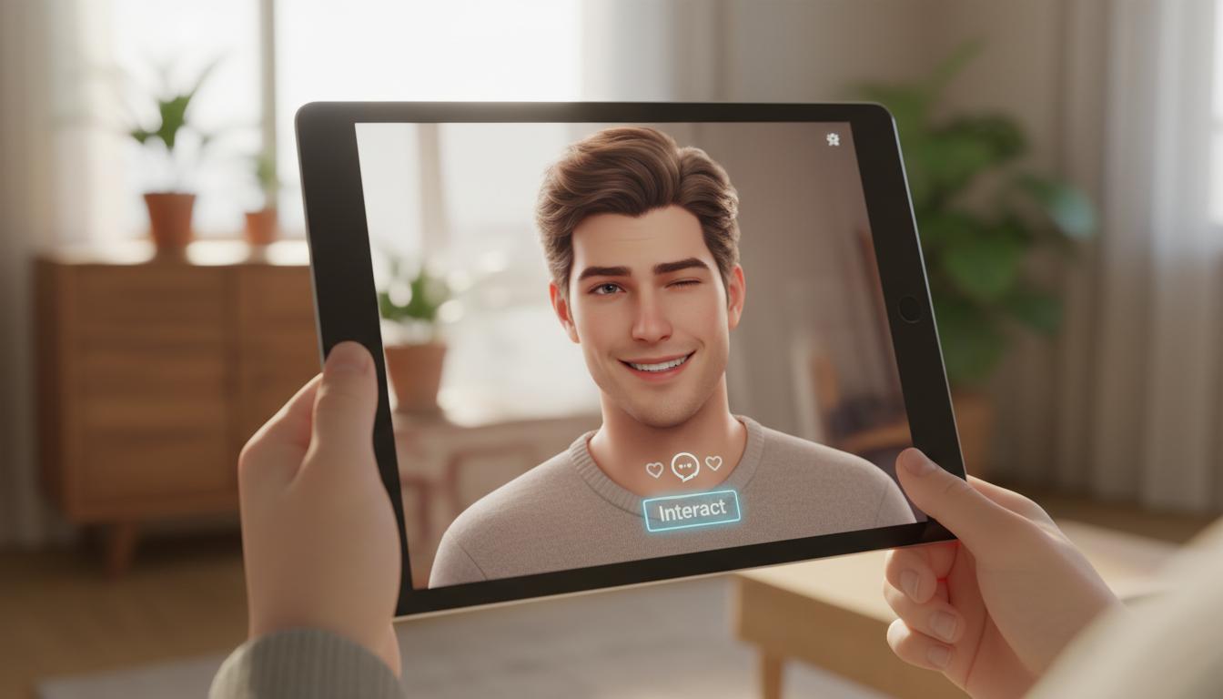 Wirtualny chłopak na tablecie: jak działa i do czego może służyć?