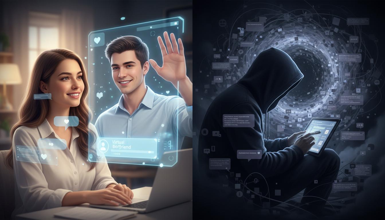 Wirtualny chłopak vs anonimowy czat: porównanie doświadczeń emocjonalnych