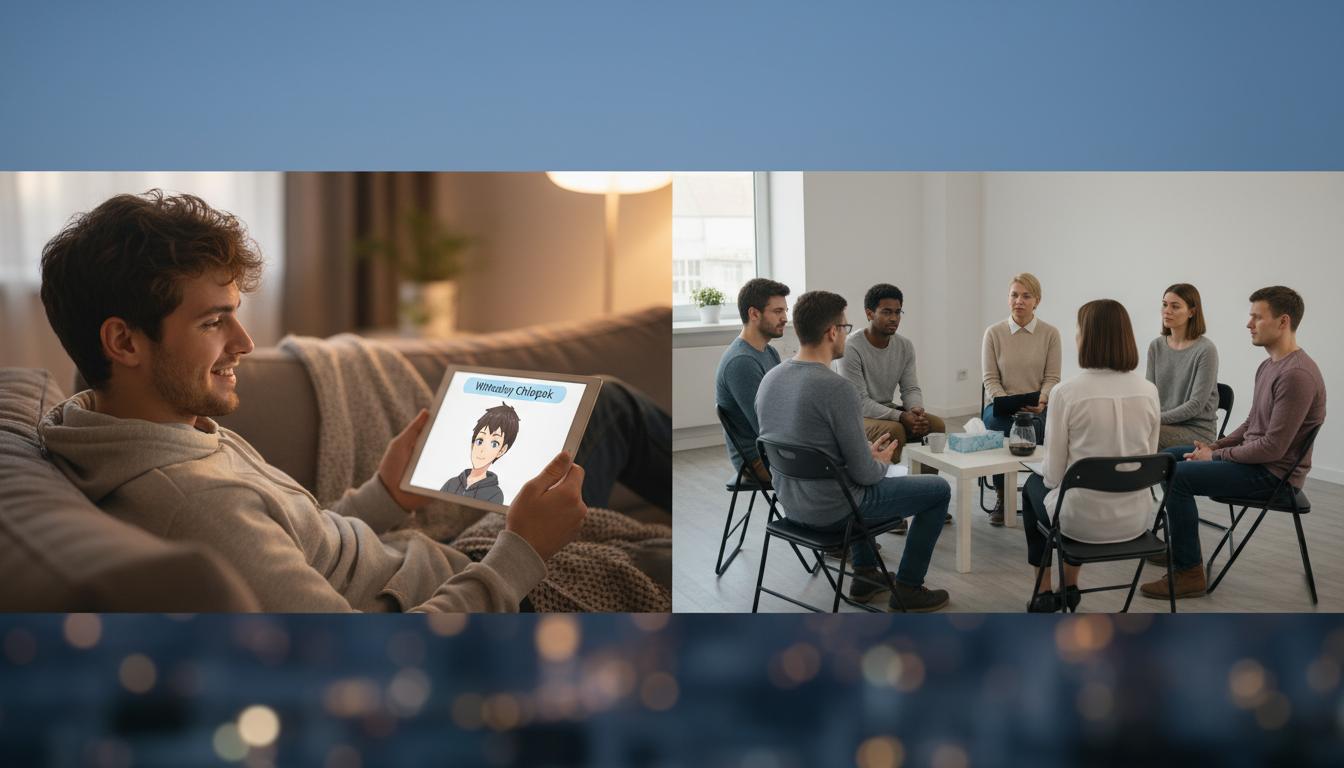 Wirtualny chłopak vs terapia grupowa: porównanie skuteczności i doświadczeń