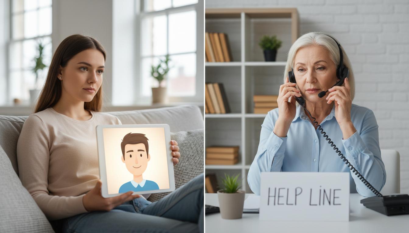 Wirtualny chłopak vs tradycyjne linie wsparcia: porównanie rozwiązań