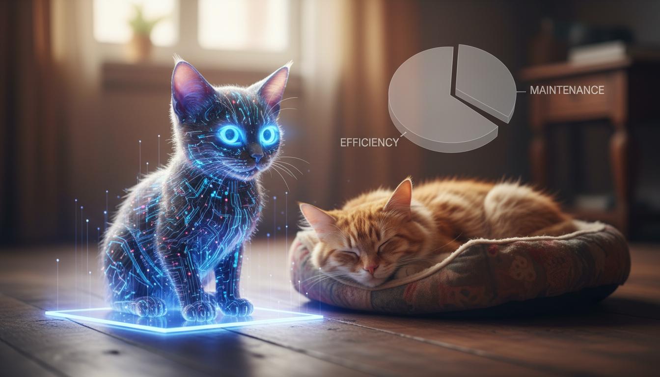 Wirtualny kotek lepszy niż tradycyjne zwierzę: co warto wiedzieć