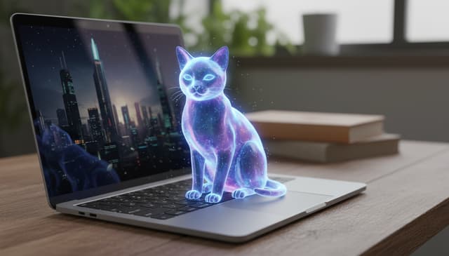 Wirtualny kotek na komputer: jak działa i do czego może służyć