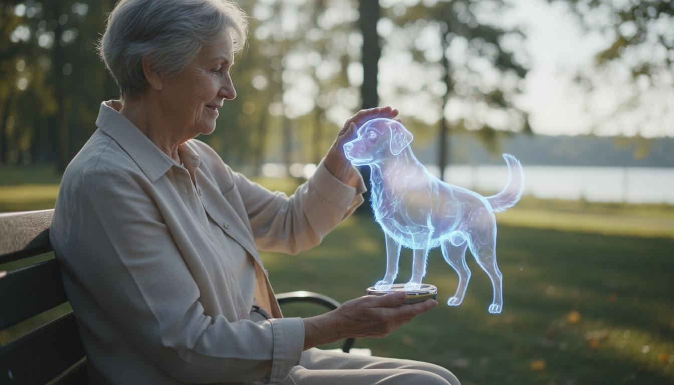 Wirtualny pies dla samotnych: jak może poprawić samopoczucie