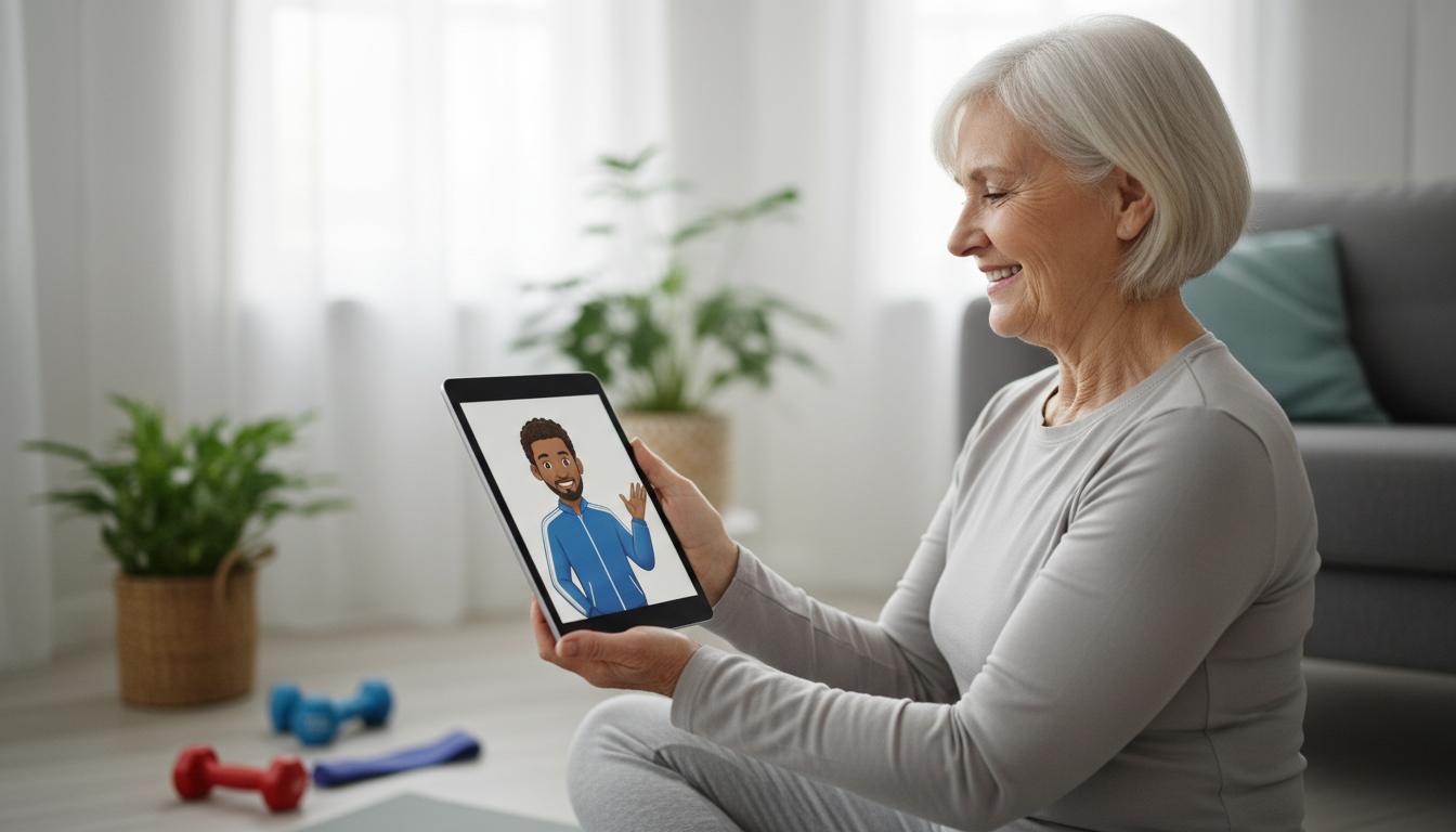 Wirtualny trener zdrowia dla seniorów: jak wspiera aktywność i dobre samopoczucie