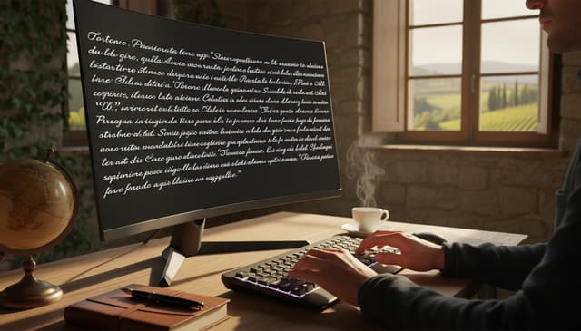 Włoski pisanie online: praktyczny przewodnik dla uczących się języka