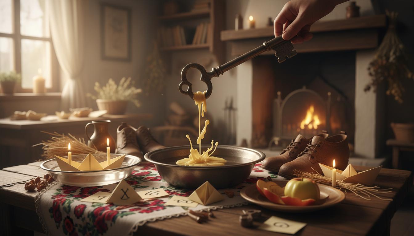 Wróżby andrzejkowe: praktyczne pomysły na magiczny wieczór