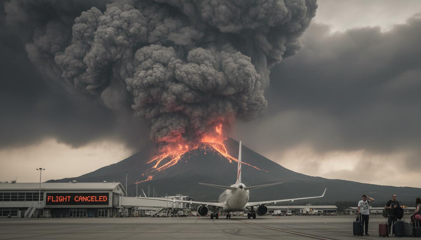 Wulkan lot odwołany: jak przygotować się na zmiany w podróży