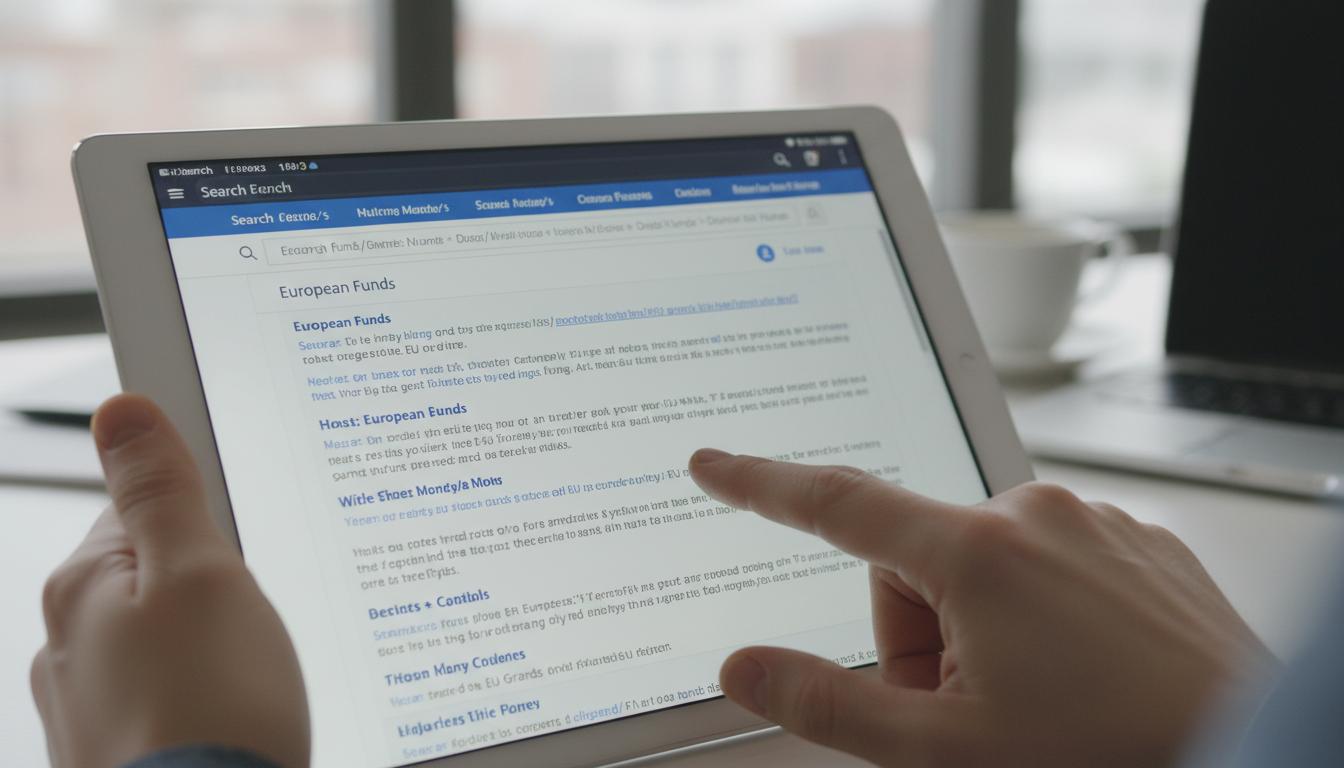 Wyszukiwanie informacji o funduszach europejskich: praktyczny przewodnik