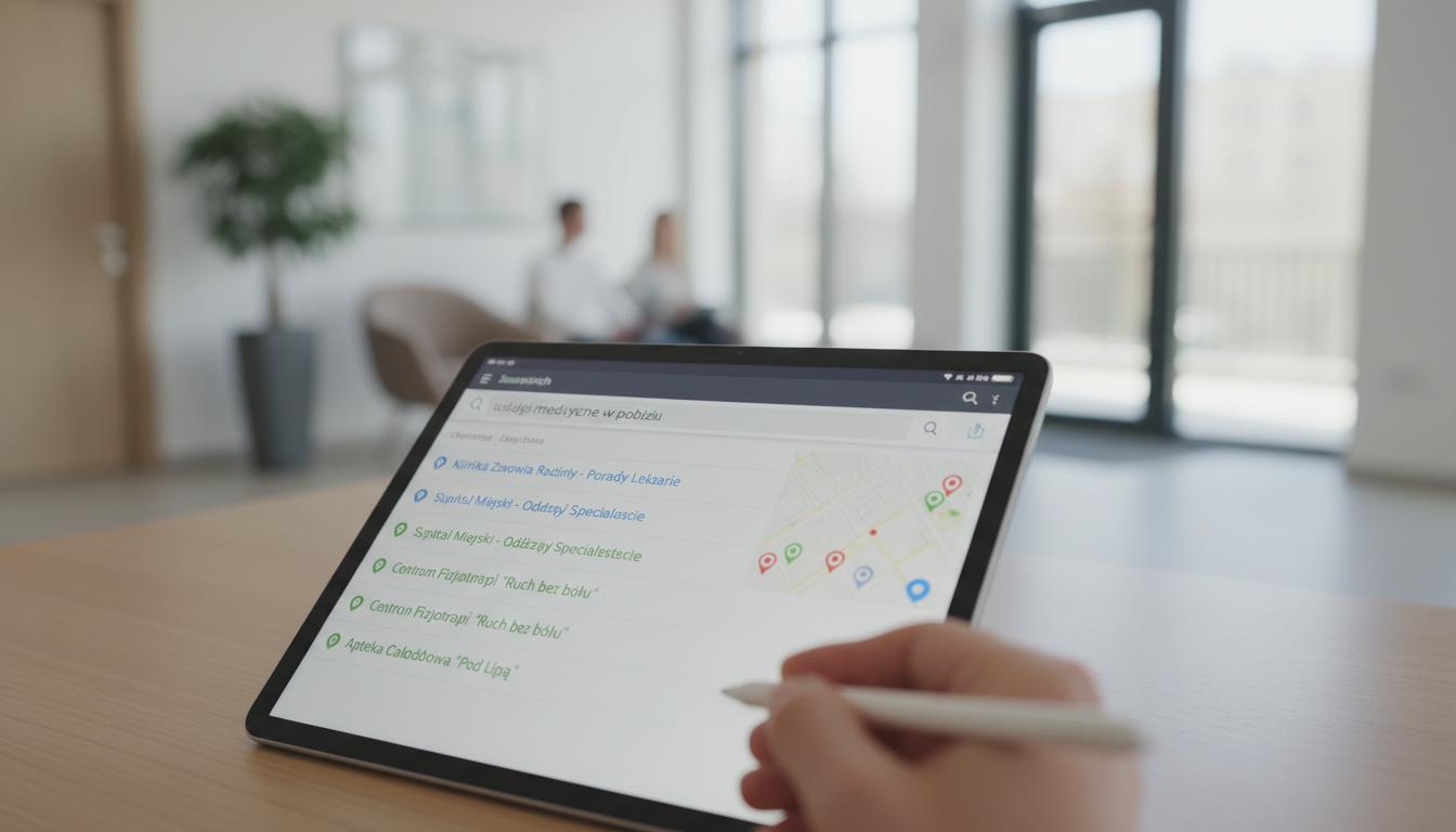 Wyszukiwanie informacji o usługach medycznych: praktyczny przewodnik