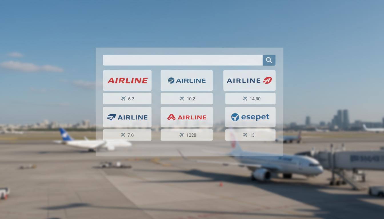 Wyszukiwarka lotów według linii lotniczej: praktyczny przewodnik