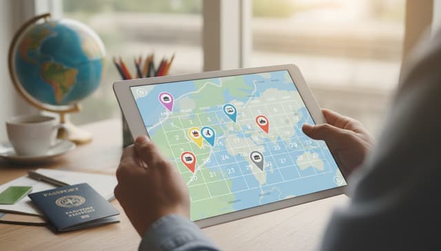 Wyszukiwarka noclegów ułatwiająca planowanie podróży krok po kroku