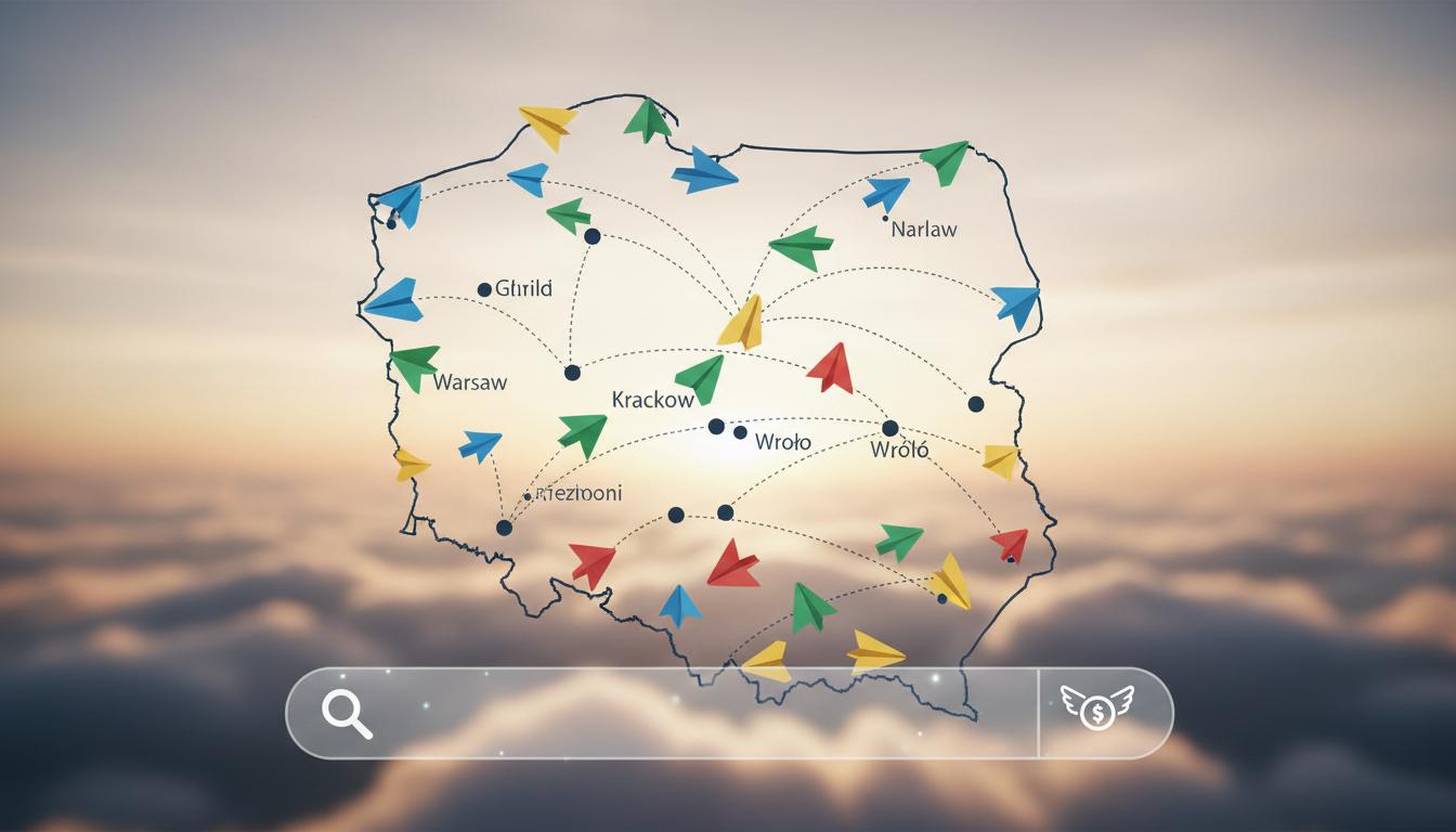 Wyszukiwarka tanich lotów po Polsce: jak znaleźć najlepsze oferty