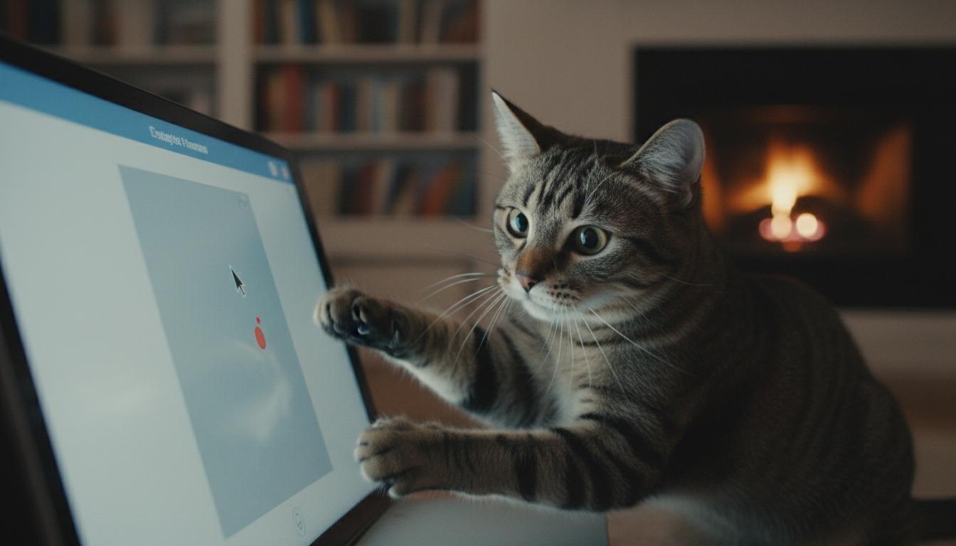 Zabawy z kotem online: jak aktywizować pupila przez internet