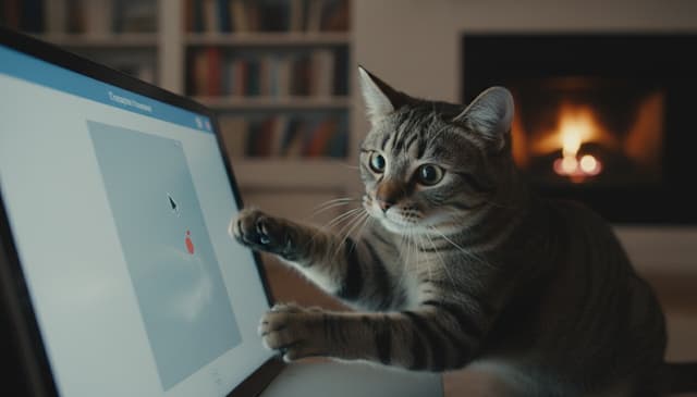 Zabawy z kotem online: jak aktywizować pupila przez internet