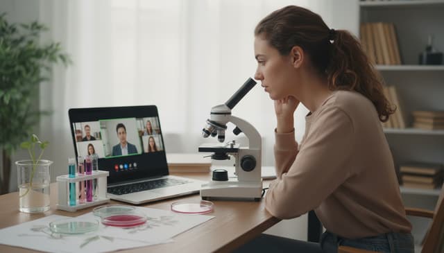 Zajęcia biologia online: jak skutecznie uczyć się zdalnie