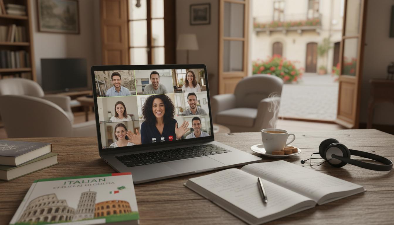 Zajęcia włoski online: jak skutecznie uczyć się języka z domu