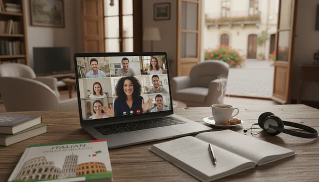 Zajęcia włoski online: jak skutecznie uczyć się języka z domu