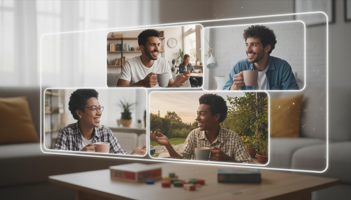 Zamiast gier towarzyskich rozmowa online: jak budować relacje w sieci