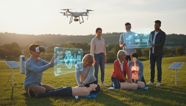 Zamiennik tradycyjnych kursów pierwszej pomocy: nowoczesne rozwiązania