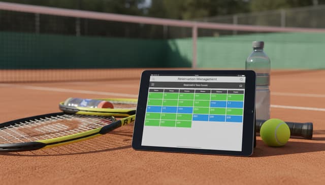 Efektywne zarządzanie rezerwacjami kortów tenisowych w recepcja.ai