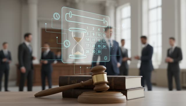 Zarządzanie terminami sądowymi: praktyczny przewodnik dla prawników