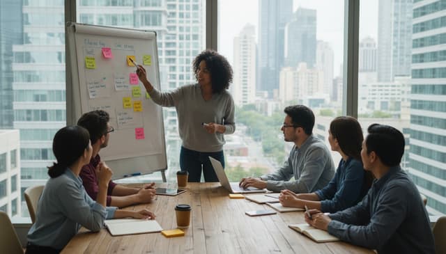 Zarządzanie zespołem projektowym agile: praktyczny przewodnik dla menedżerów