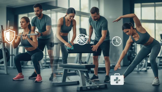 Zasady bezpieczeństwa fitness: praktyczny przewodnik dla każdego treningu