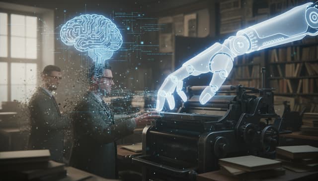 Zastąpienie redaktorów narzędziem AI: korzyści i wyzwania dla redakcji