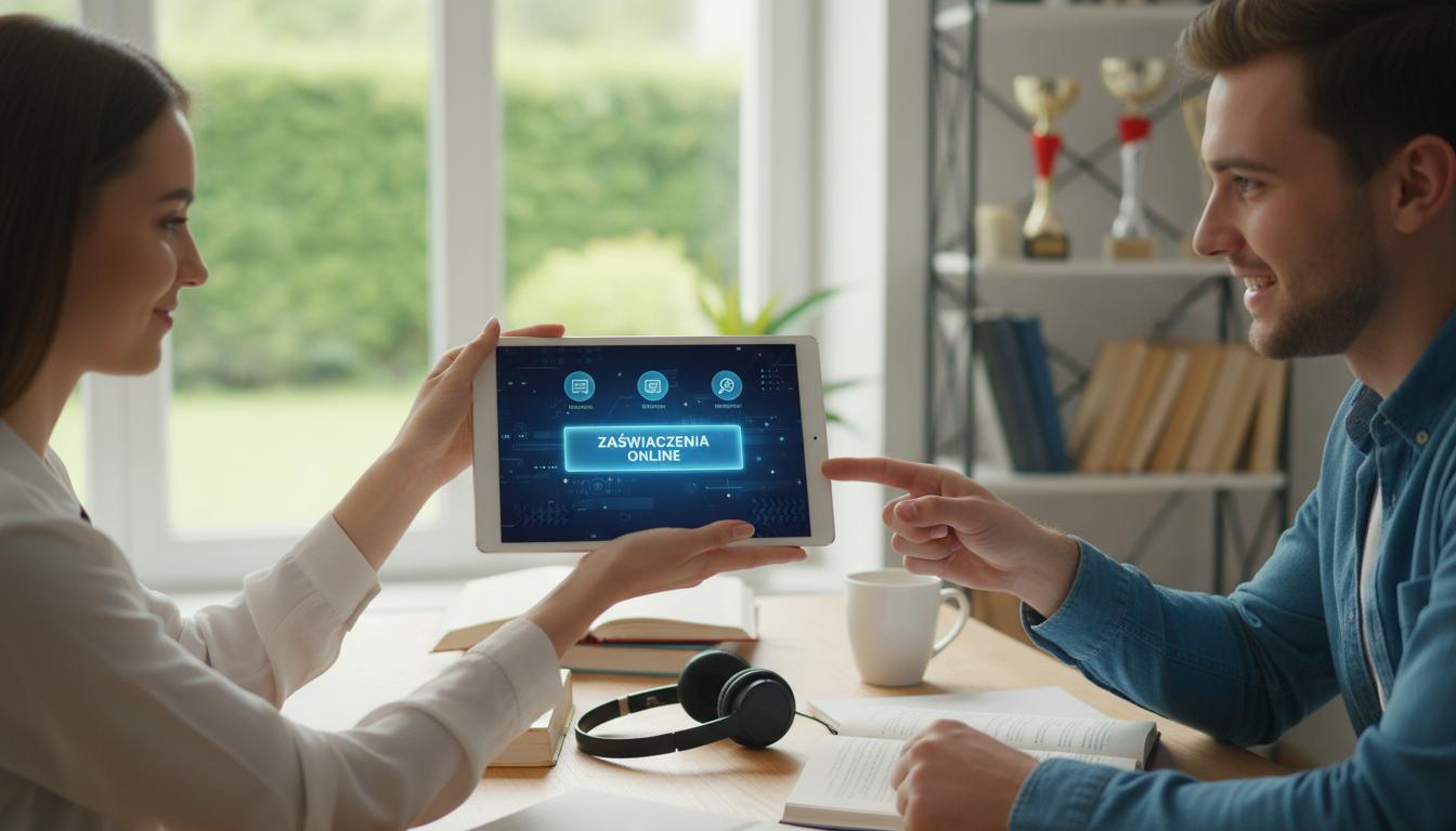 Zaświadczenia online w korepetycjach: praktyczny przewodnik