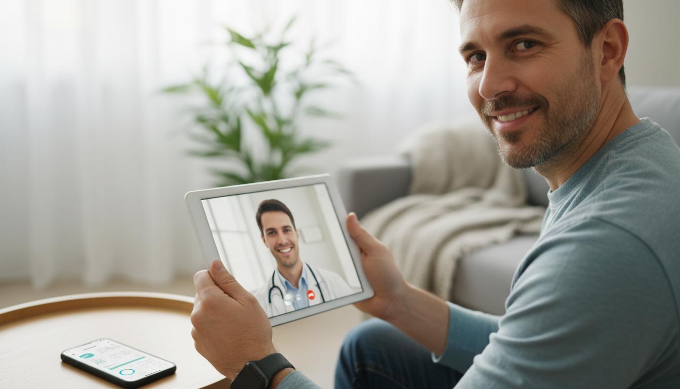 Zdrowie mężczyzny online: praktyczny przewodnik po nowoczesnej opiece