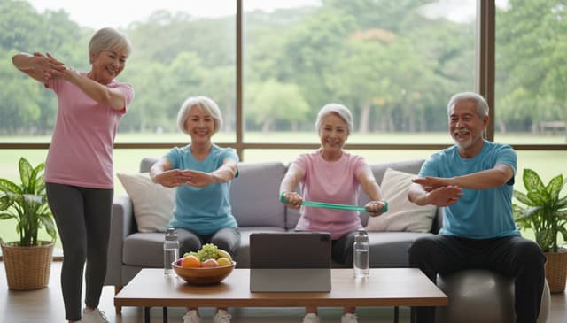 Zdrowy styl życia dla seniorów online: praktyczny przewodnik