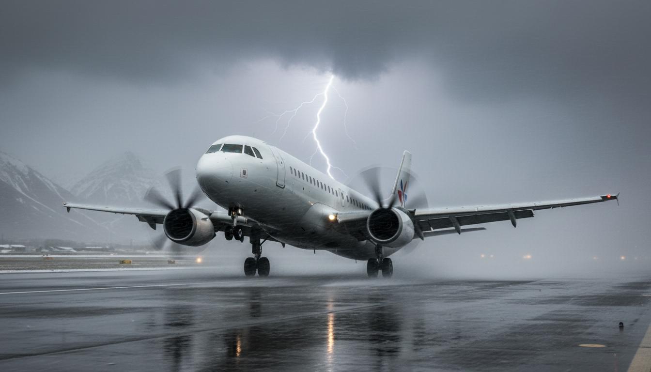 Złe warunki pogodowe a lot: co warto wiedzieć przed podróżą