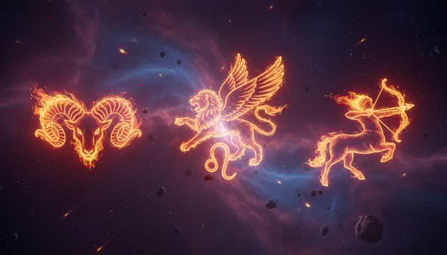 Znaki ognia w astrologii: przewodnik po ich cechach i znaczeniu