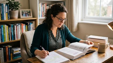 Osoba dorosła w przekwalifikowaniu