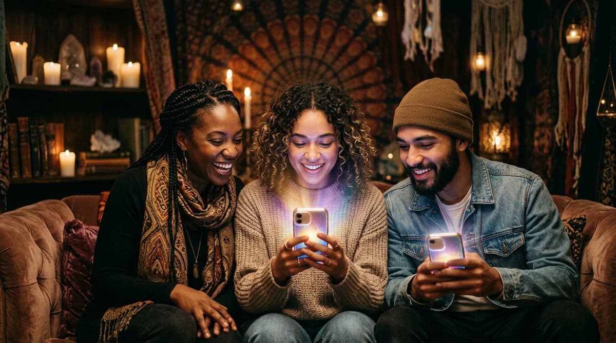 Funkcja "Dzienna przepowiednia" w aplikacji lifestylowej