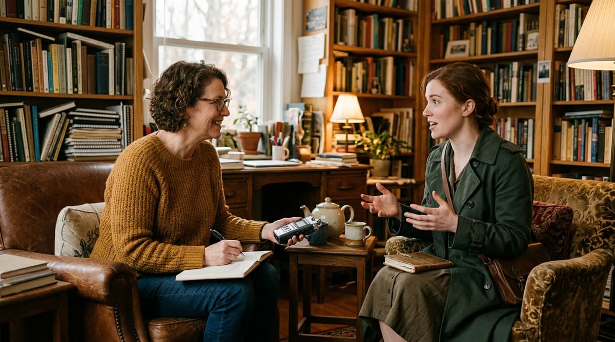 Tworzenie dialogów postaci przez rozmowy z ich symulacjami