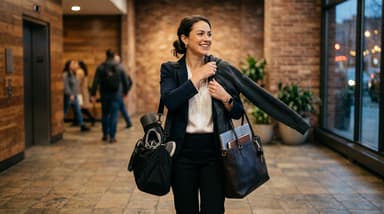 Zajęta zawodowo osoba