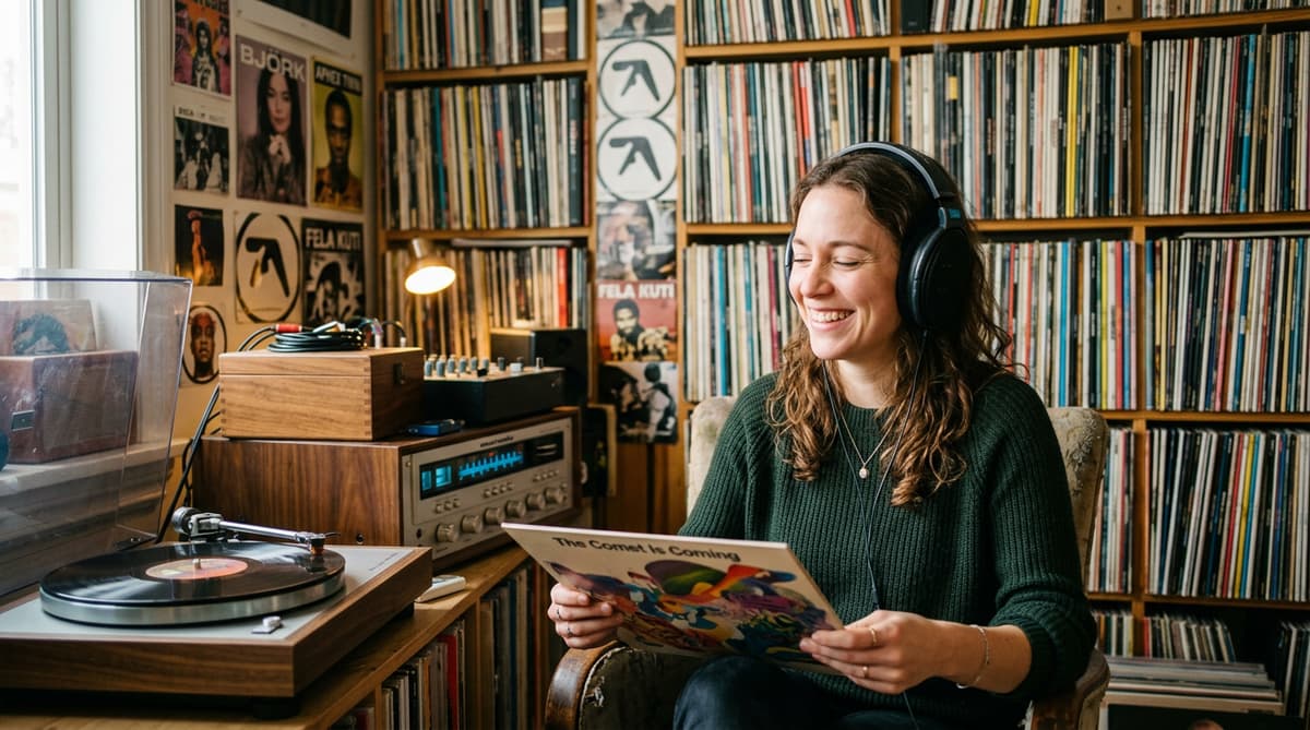 Znajdowanie nowych artystów i gatunków muzycznych