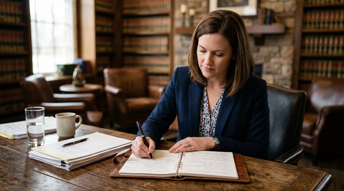 Przygotuj się do rozmów prawnych