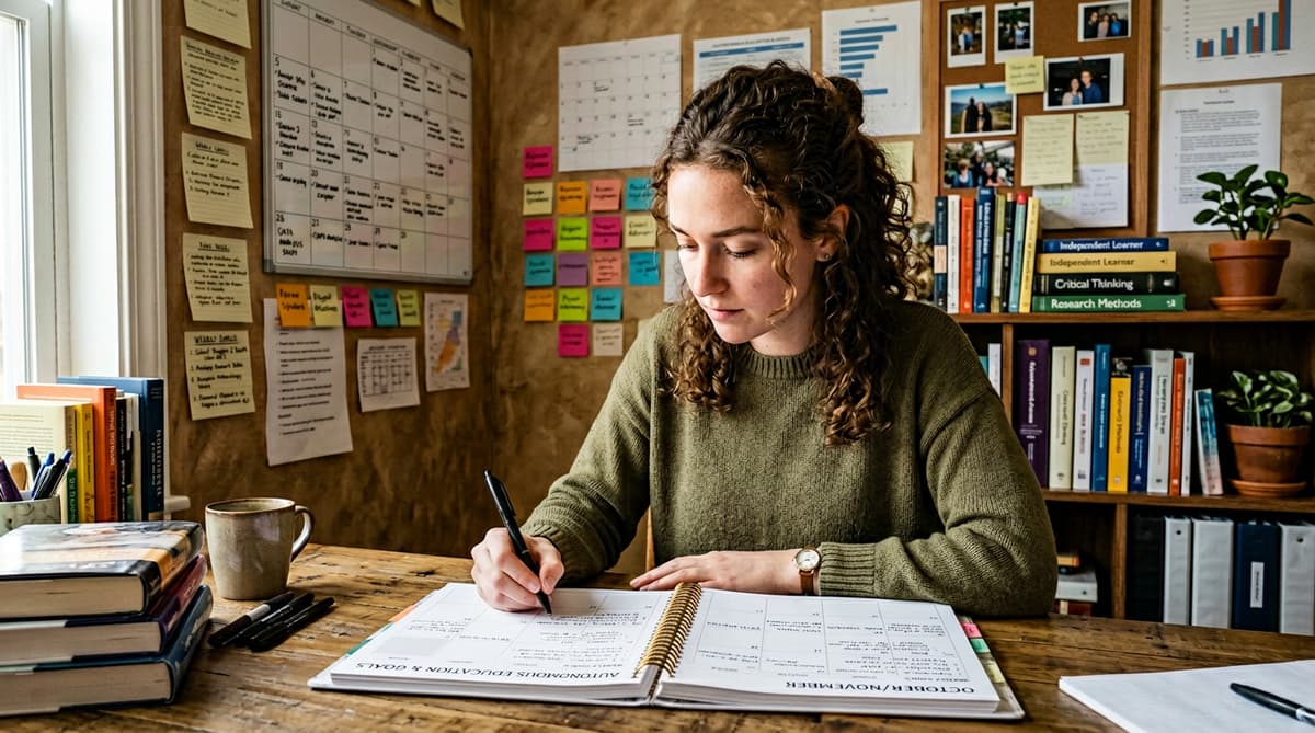 Samodzielnie zarządzaj nauką