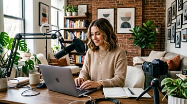 Influencer w social media