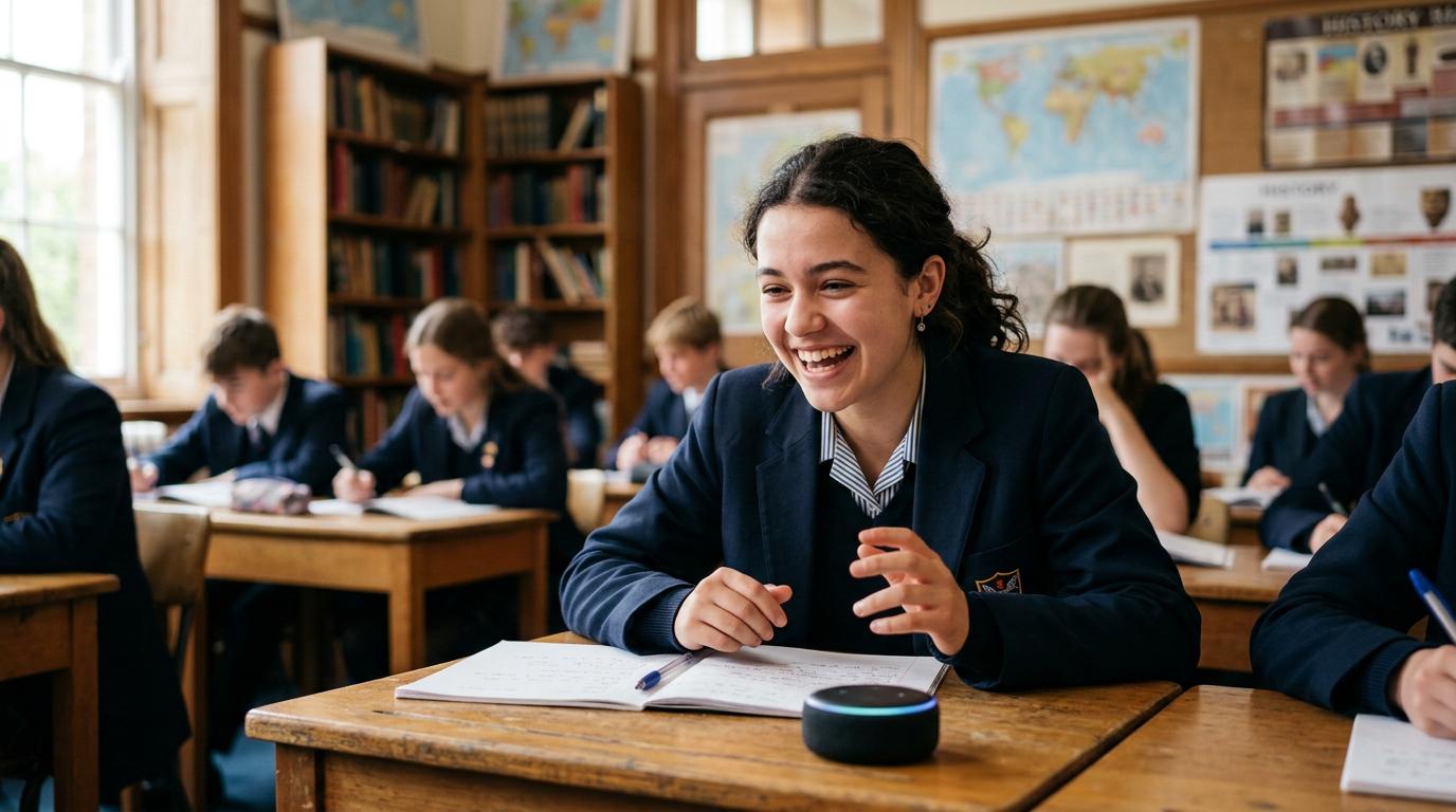 Nauka historii przez rozmowy z symulowanymi postaciami historycznymi