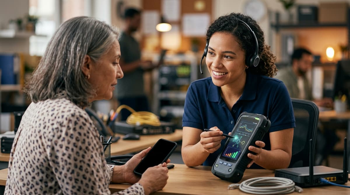 Rozwiązywanie problemów technicznych klientów