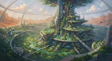 Concept art świata