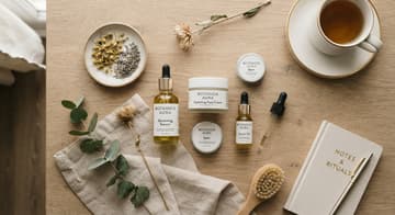 Flat lay produktu